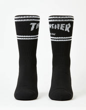 تحميل الصورة في عارض المعرض، جوارب Santa Cruz x Thrasher SC Strip Crew - أسود