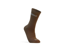 Load image into Gallery viewer, Bomo Paris Socks High Brown White