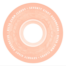 Load image into Gallery viewer, 55mm Clouds GITD Red 78a Ricta Wheels