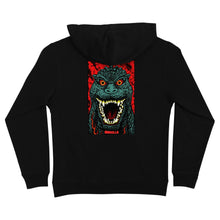 Load image into Gallery viewer, Godzilla Destroyer P/O Hooded Midweight Sweatshirt Black Youth