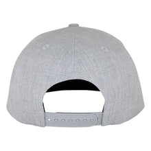 Load image into Gallery viewer, Cruz Label Grey Snapback Hat