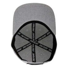 Load image into Gallery viewer, Cruz Label Grey Snapback Hat