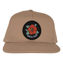 تحميل الصورة في عارض المعرض، Screaming Hibiscus Khaki Snapback Hat