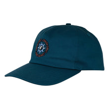 Load image into Gallery viewer, Sol Spiral Teal Snapback Hat