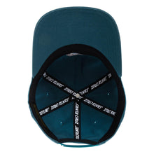 Load image into Gallery viewer, Sol Spiral Teal Snapback Hat
