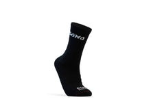 Load image into Gallery viewer, Bomo Paris Socks High Black White