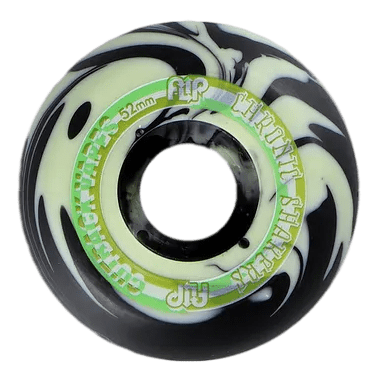 عجلات شاكر مزمنة قابلة للطي باللون الأخضر 52 مم 99A