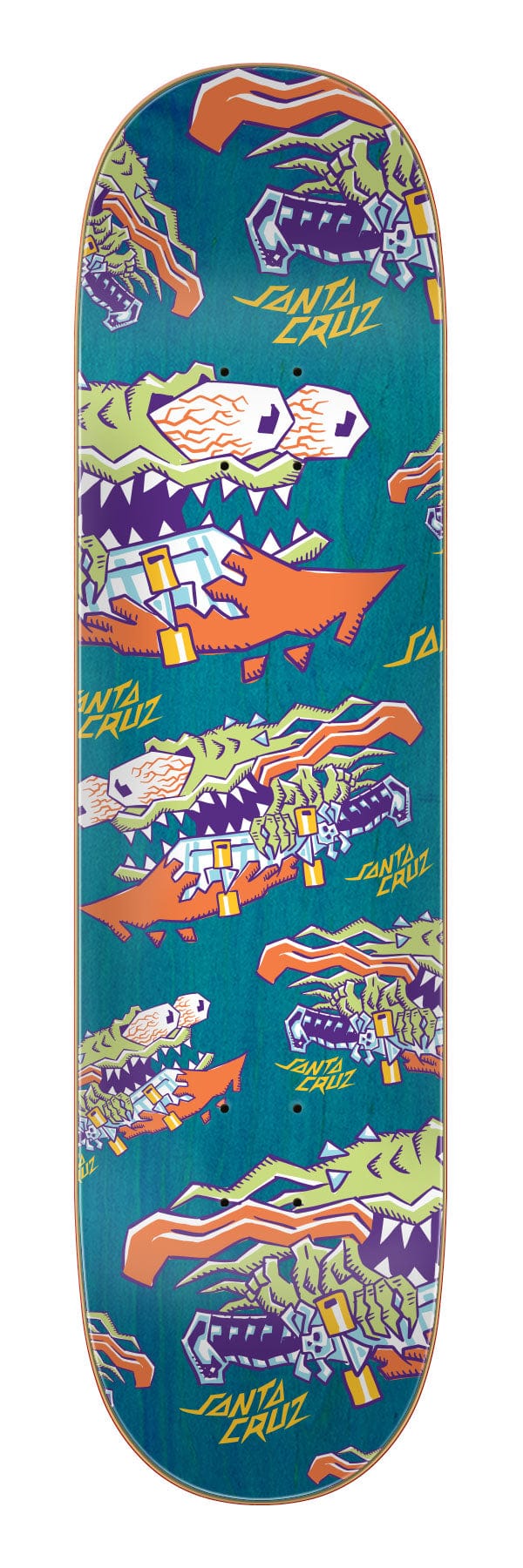 Meek Scratched Slasher 7 Ply Birch 8.00in x 31.60in Santa Cruz Deck