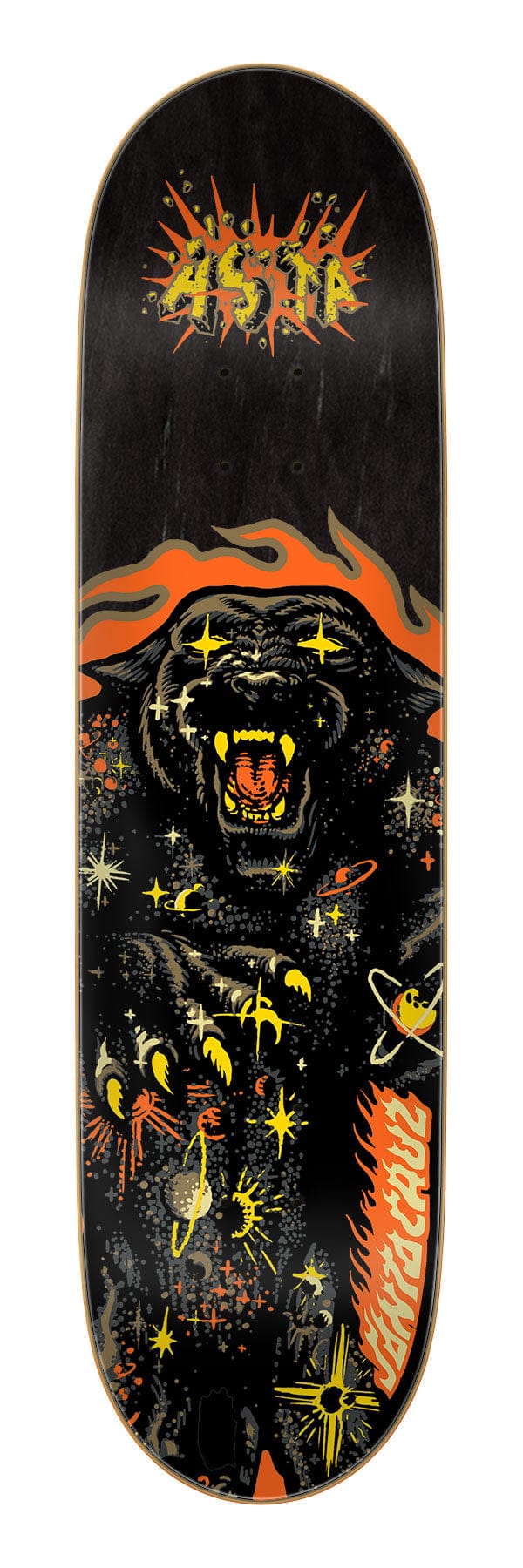 Asta Cosmic Cat Galaxy Pro 8.00in x 31.50in Santa Cruz Deck