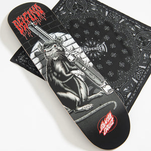 Delfino Skate Rat Pro 8.25in x 31.60in Santa Cruz Deck