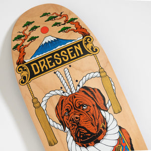 Dressen Sumo Dog Shaped 9.30in x 32.36in Santa Cruz Deck