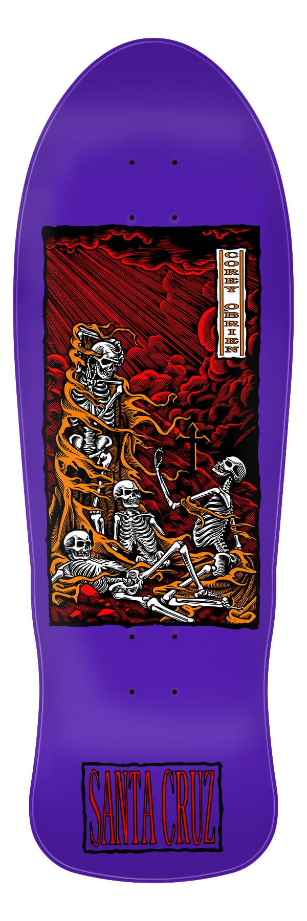 OBrien Purgatory Reissue 9.85in x 30in Santa Cruz Deck