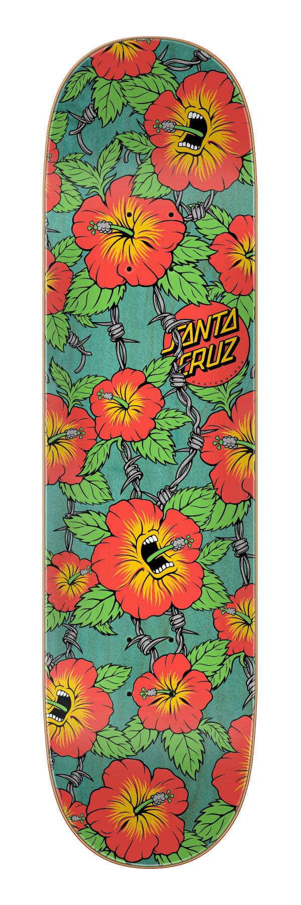Screaming Hibiscus 8.00in x 31.60in Deck
