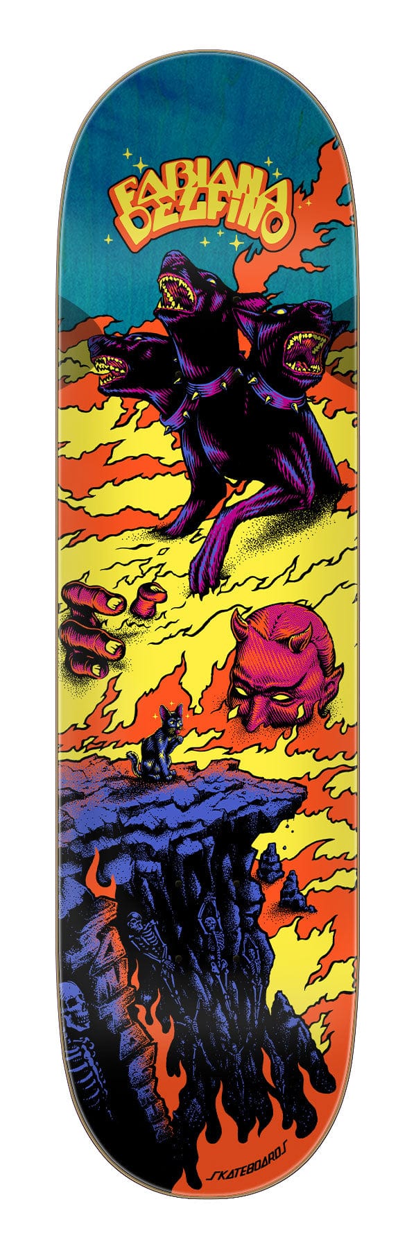 Delfino Inferno Pro 8.25in x 31.60in Deck
