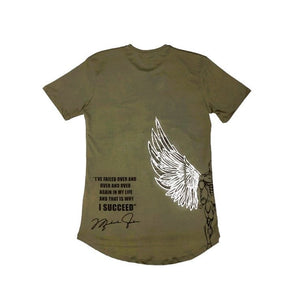 Warrior Angels MJ Tshirts Mil.Grn/Multi