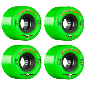 WL PP G-Slides Skateboard Wheels 59mm 85a Green