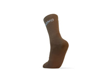 Load image into Gallery viewer, Bomo Paris Socks High Brown White
