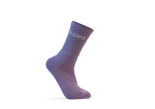Load image into Gallery viewer, Bomo Paris Socks High Purple White
