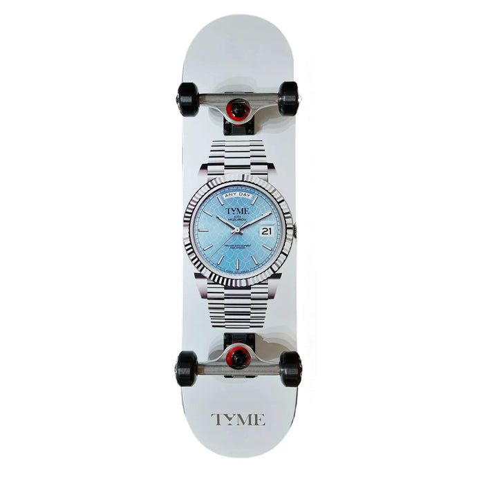 TYME X RAGE CUSTOMISED SKATEBOARD 8.0