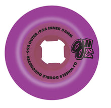 Load image into Gallery viewer, 53mm Double Duro Purple Mini Combo 99a/95a OJ Wheels
