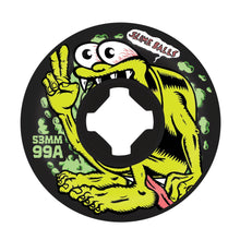 Load image into Gallery viewer, 53mm Slime Gremmie Vomit Mini Black 99a Slime Balls Wheels
