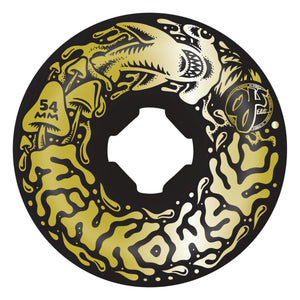 54mm Erick Winkowski Gold Dope Planet Elite Black Hardline 95a OJ Wheels