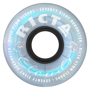 57mm Iridescent Clouds Blue 78a Ricta Wheels