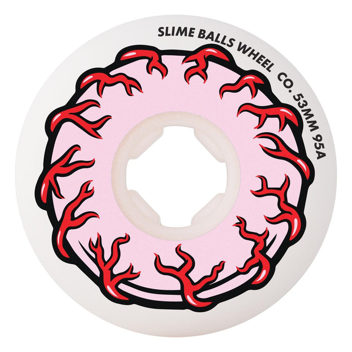 53mm Pink Eyes Vomit Mini White 95a