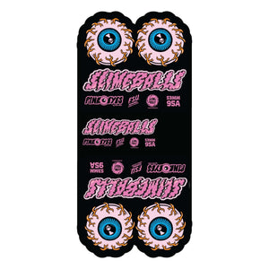 53mm Pink Eyes Vomit Mini White 95a
