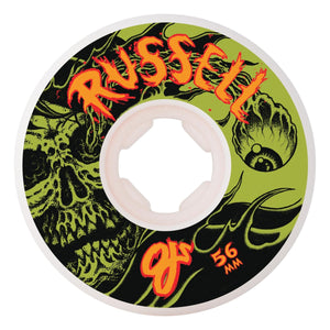 56mm Chris Russell Optic Nightmare Elite White Hardline 99a