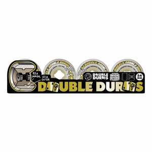 54mm Double Duro White Chubbies 101a/95a