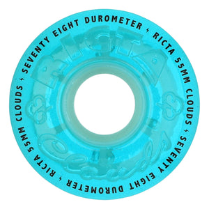 55mm Clouds Transparent Blue 78a