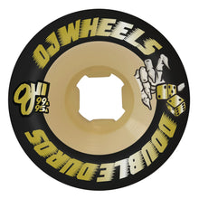 Load image into Gallery viewer, 56mm Double Duro Black Gum Chubbies 99a/95a OJ Wheels
