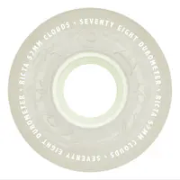 Load image into Gallery viewer, 57mm Clouds GITD Aqua 78a Ricta Wheels
