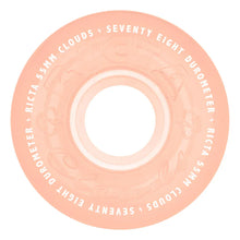 Load image into Gallery viewer, 55mm Clouds GITD Red 78a Ricta Wheels
