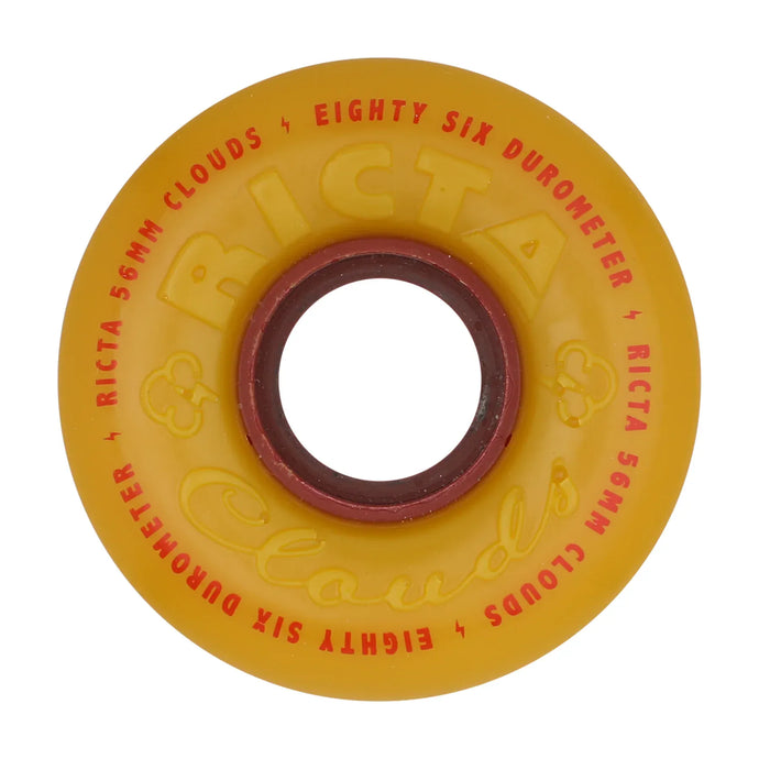 56mm Clouds Mustard 86a Ricta Wheels