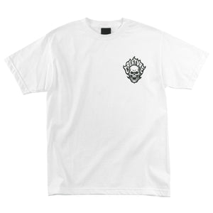 Bonehead Flame S/S Heavyweight T-Shirt White