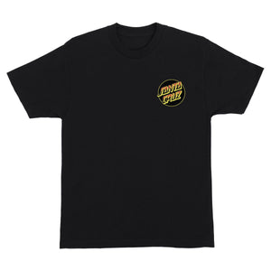 Kendall Wolf Dot S/S Heavyweight T-Shirt Black