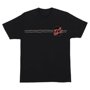 Godzilla Destroyer Stripes S/S Heavyweight T-Shirt Blk