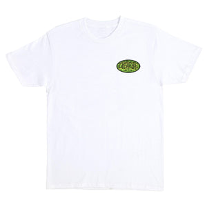 Crash and Burn Wht T-Shirt Mens
