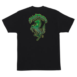 Straight Away Blk T-Shirt Mens