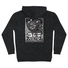 Load image into Gallery viewer, Godzilla Hand P/O Hooded Midweight Sweatshirt Mineral Blk
