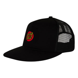 Cruz Embroidered Mesh Blk Trucker Hat