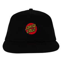 Load image into Gallery viewer, Cruz Embroidered Mesh Blk Trucker Hat
