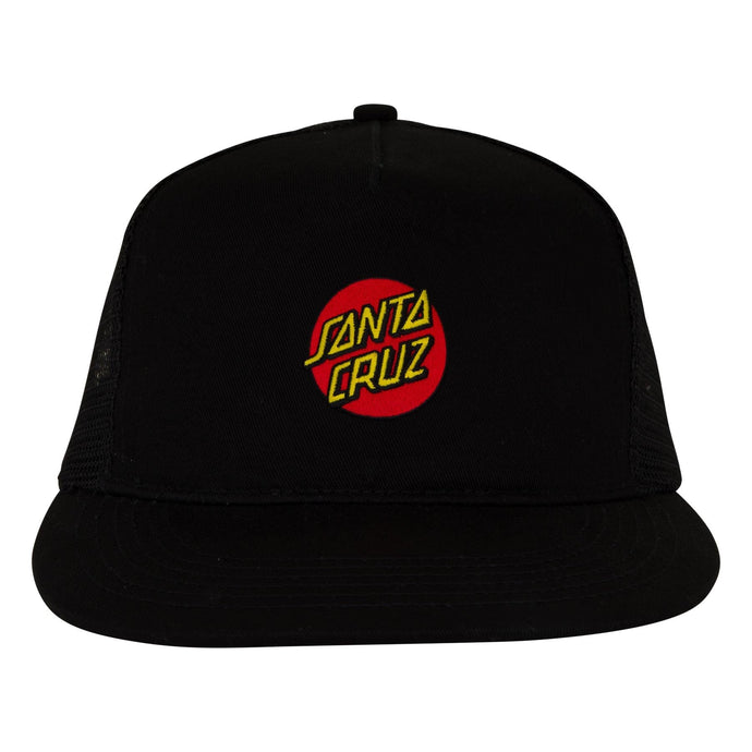 Cruz Embroidered Mesh Blk Trucker Hat