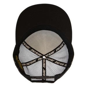 Cruz Embroidered Mesh Blk Trucker Hat