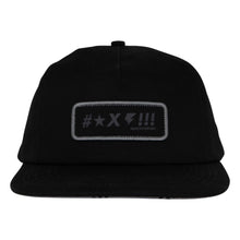 Load image into Gallery viewer, Exclamation Blk Snapback Hat
