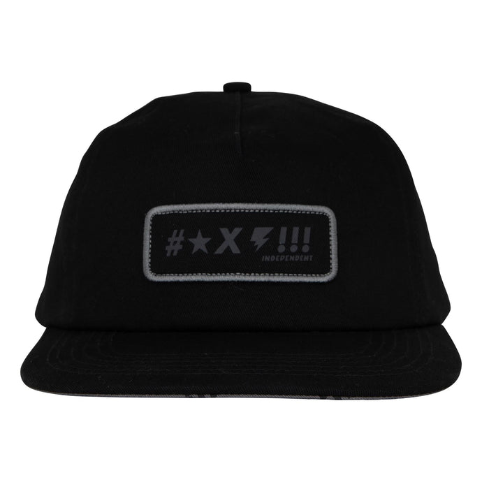 Exclamation Blk Snapback Hat