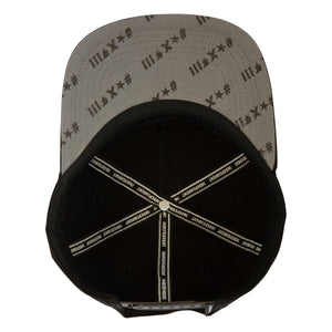 Exclamation Blk Snapback Hat