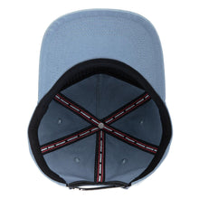 Load image into Gallery viewer, Bar Logo Blue Snapback Hat
